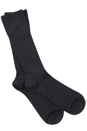 Navy Boot Socks