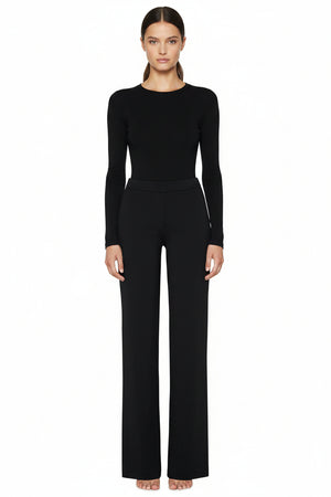 Black Wide Leg Trousers