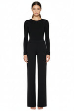Load image into Gallery viewer, Black Wide Leg Trousers
