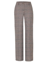 Load image into Gallery viewer, Luisa Grey Neat Check Trousers
