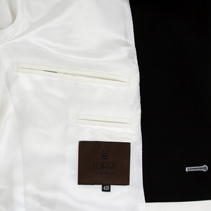 Torre White Grissom Tuxedo Jacket Long Length