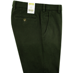 Load image into Gallery viewer, Green Moleskin Trousers Regular Leg
