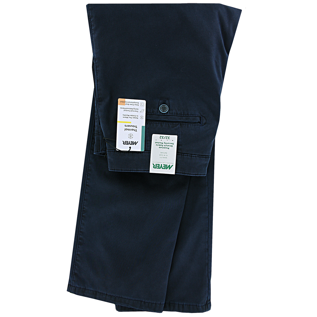 Navy Thermal Lined Regular Leg