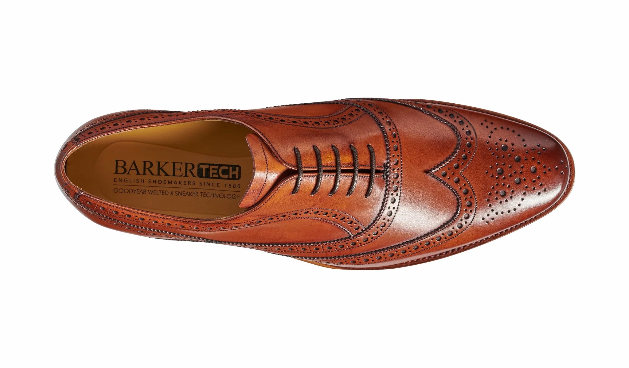 Barker Rosewood Brogue Shoes Turing