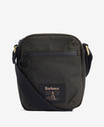 Load image into Gallery viewer, Olive Field Waxed Crossbody Bag
