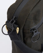 Load image into Gallery viewer, Olive Field Waxed Crossbody Bag
