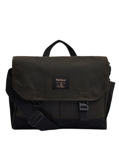 Olive Field Waxed Satchel