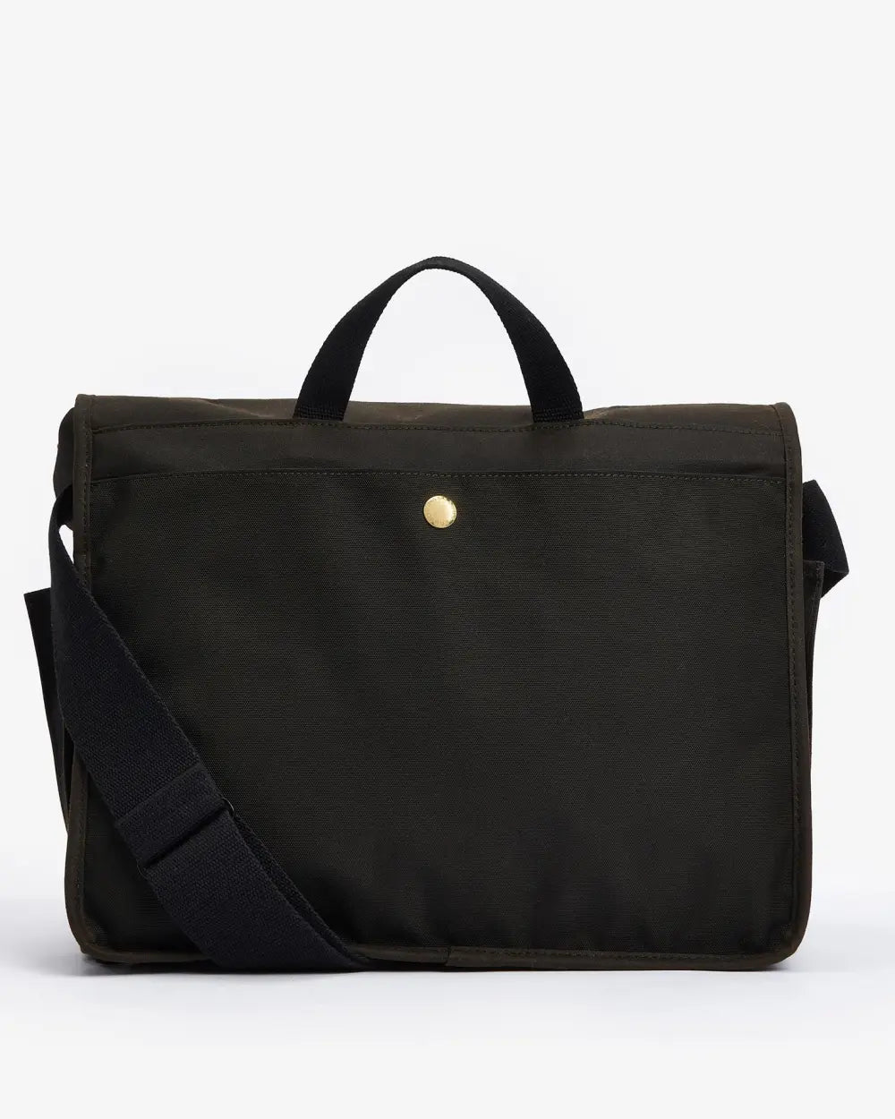 Olive Field Waxed Satchel