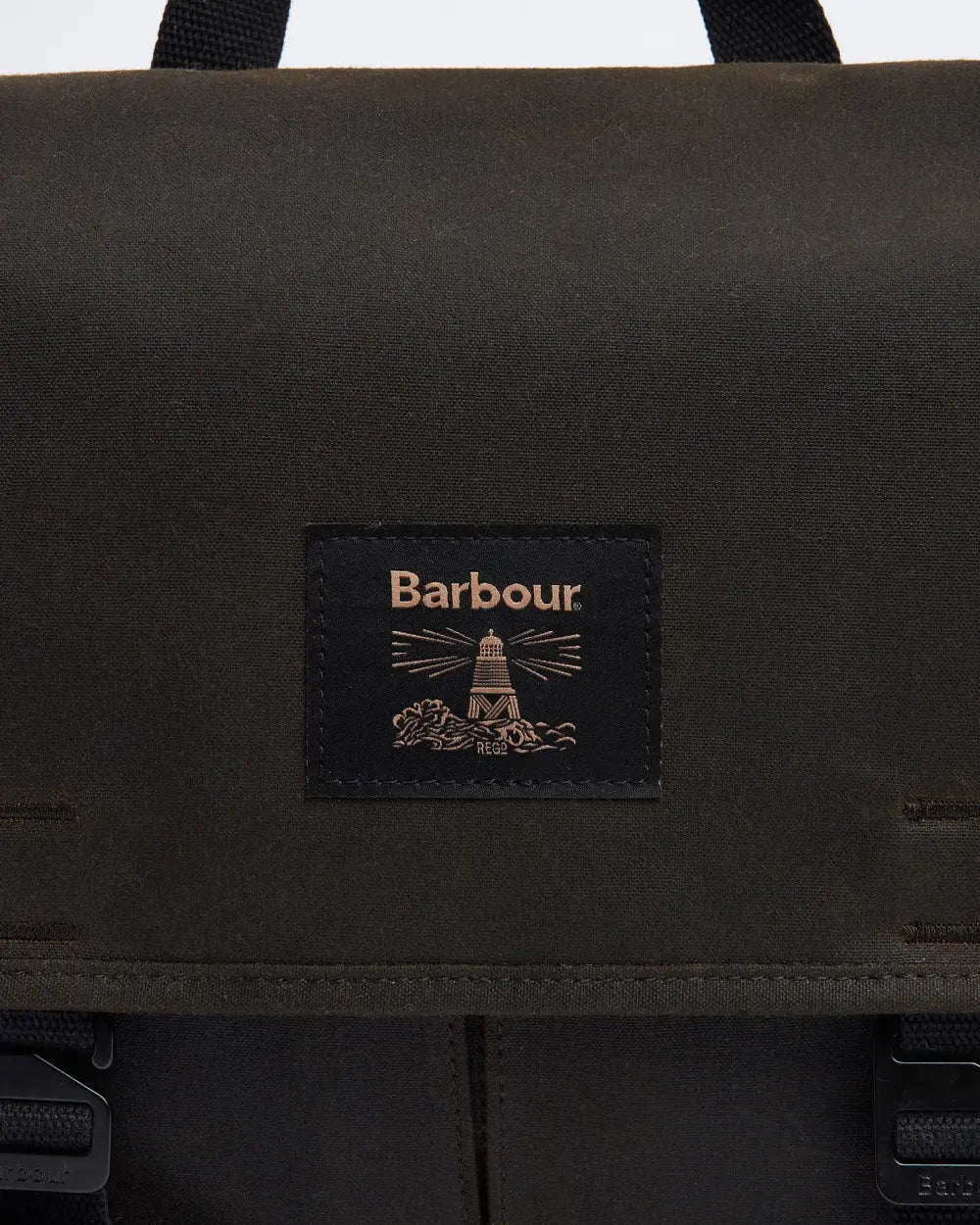 Olive Field Waxed Satchel