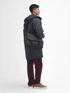 Olive Field Waxed Satchel