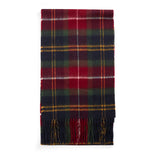 Load image into Gallery viewer, Berry Wool Cashmere Tartan Scarf
