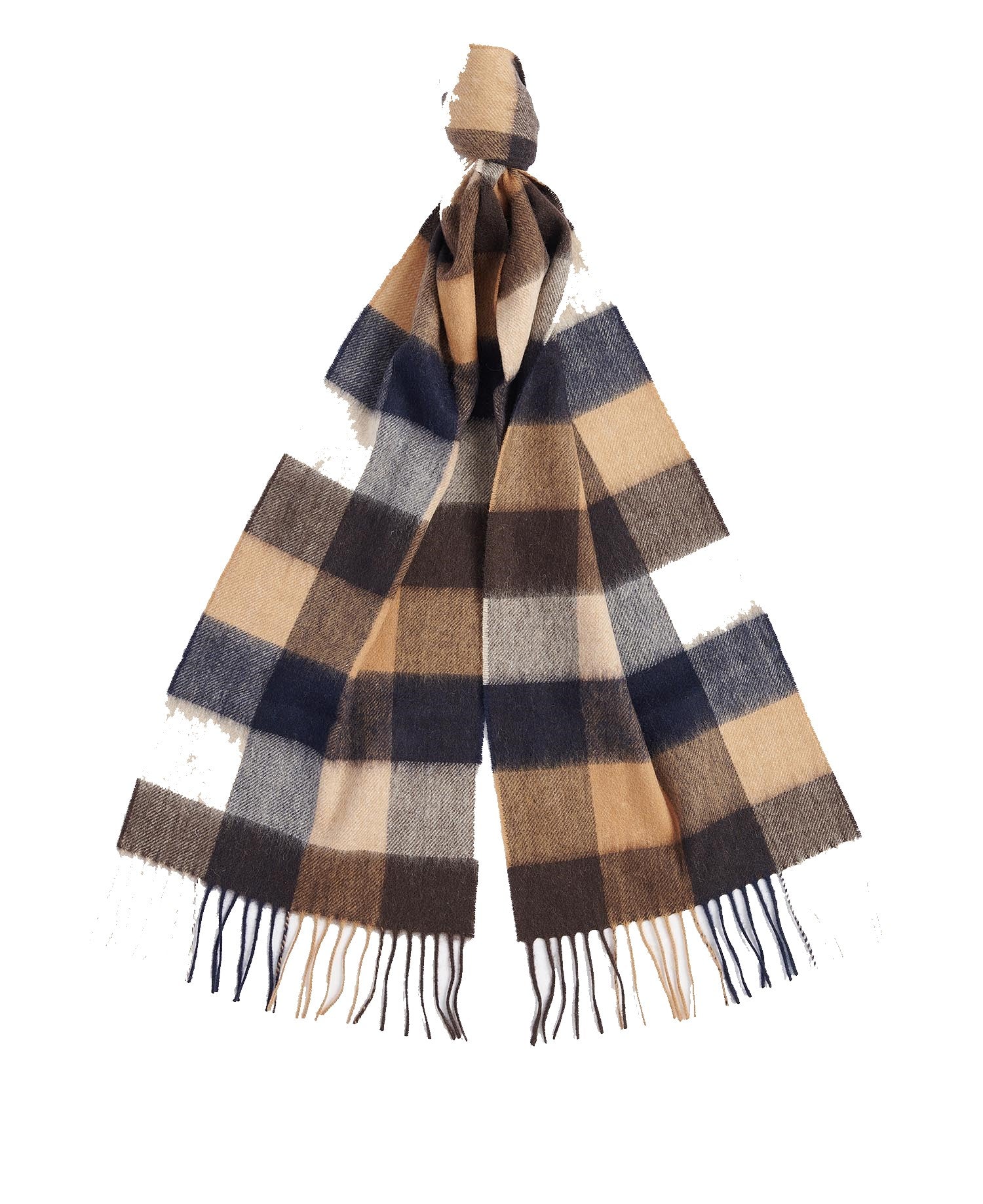 Barbour Large Tattersall Scarf Tartan