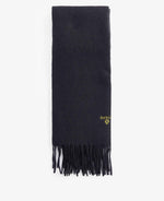Load image into Gallery viewer, Black Lambswool Scarf
