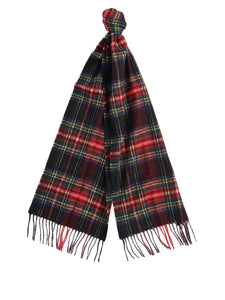 Black New Check Tartan Scarf