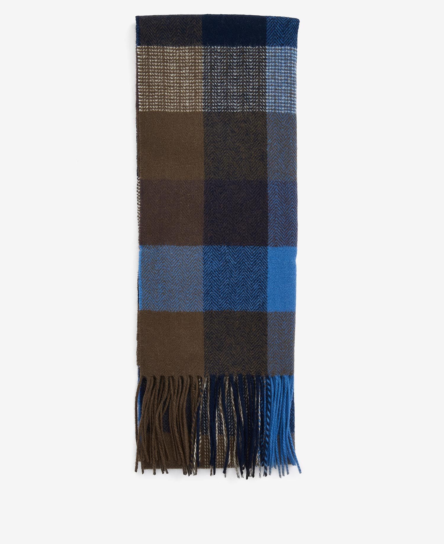 Barbour Bank Scarf Blue