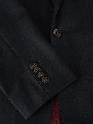 Charcoal Suit Jacket Regular Length