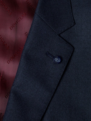 Dark Blue Suit Jacket Long Length