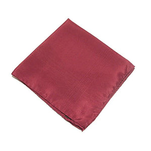 Wine Silk Pocket Square