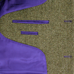 Load image into Gallery viewer, Coffee Long Herringbone Waistcoat
