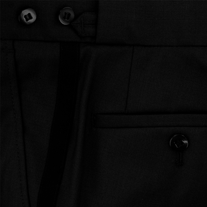 Wilvorst Black Dinner Jacket Trouser Regular Length