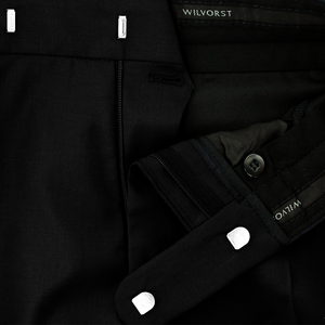 Wilvorst Black Dinner Jacket Trouser Regular Length