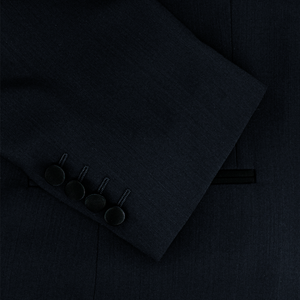 Wilvorst Blue Peaked Lapel Dinner Jacket Short Length