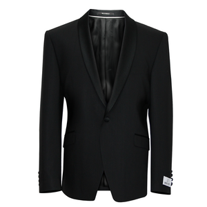 Wilvorst Black Shawl Collar Dinner Jacket Long Length