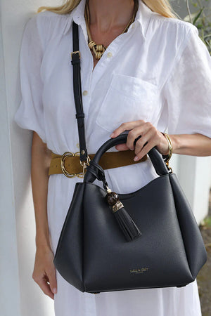 Navy Adele Crossbody Bag