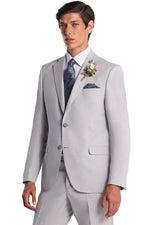 Load image into Gallery viewer, Silver Suit Jacket Regular Length

