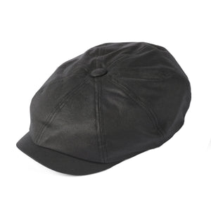 Black Alfie Bakerboy Cap