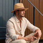 Load image into Gallery viewer, Natural Amalfi Straw Hat
