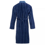 Load image into Gallery viewer, Bugatti Antonio Navy Blue Striped Dressing Gown
