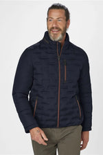 Load image into Gallery viewer, Navy Apollo Down Jacket
