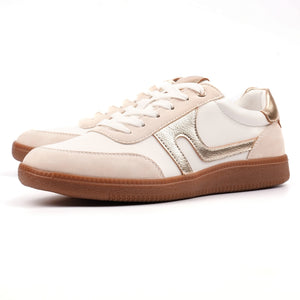 Beige Athena Trainers