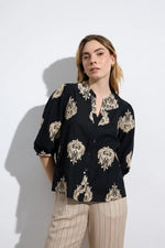 Load image into Gallery viewer, Black Bielsa Blouse
