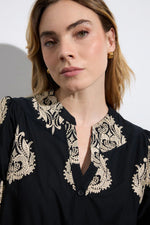 Load image into Gallery viewer, Black Bielsa Blouse
