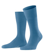 Load image into Gallery viewer, Falke Airport Wool Cotton Blend Socks Blue
