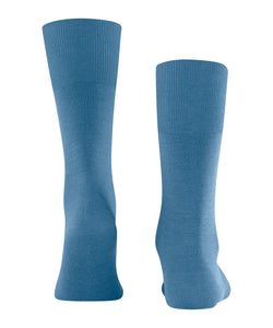 Falke Airport Wool Cotton Blend Socks Blue