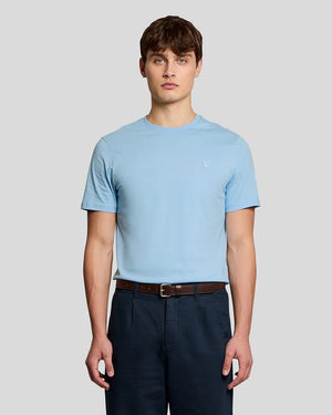 Blue Superfine Cotton T-Shirt