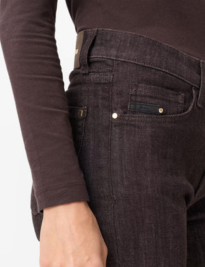 Brown May Five Pocket Jeans