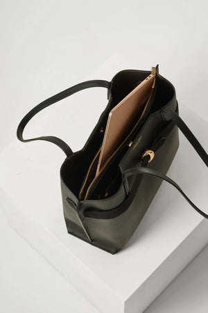 Black Connie Laptop Tote