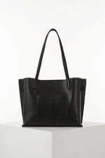 Load image into Gallery viewer, Black Connie Laptop Tote

