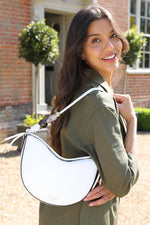 Load image into Gallery viewer, White Cora Bag
