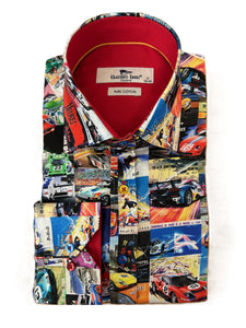 Red Le Mans Shirt