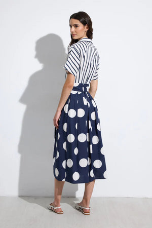 Navy Daroca Dress