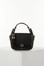 Load image into Gallery viewer, Black Diana Top Handle Crossbody
