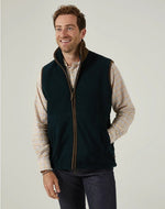 Load image into Gallery viewer, Navy Fleece Gilet
