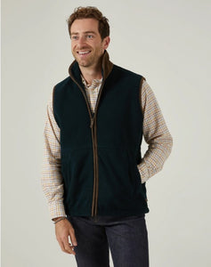 Navy Fleece Gilet