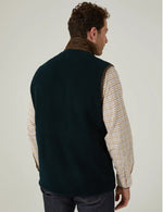 Load image into Gallery viewer, Navy Fleece Gilet
