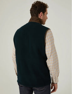 Navy Fleece Gilet